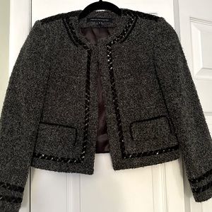 French Connection Boucle Crop Jacket